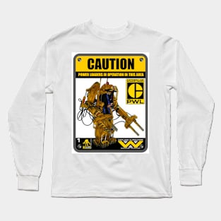 Caution: Power Loaders Long Sleeve T-Shirt